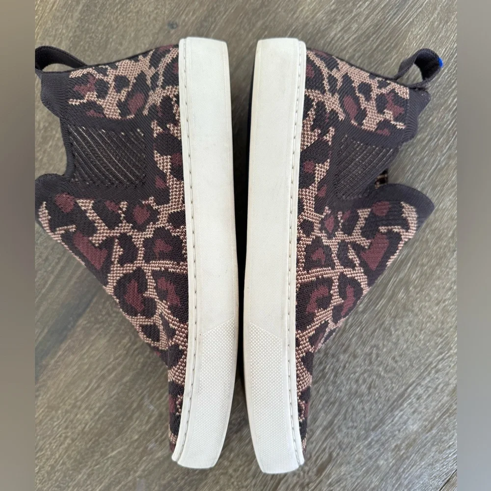 Rothy's The Chelsea High Top Slip On Sneaker Boot in Wildcat - Picture 11 of 14